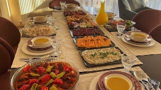 GUEST IFTAR TABLE PREPARATION /IFTAR MENU/Guest Preparation for 16-20 Persons/Appetizer Recipes