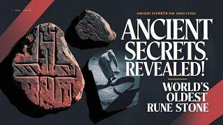 "World's Oldest Rune Stone Uncovered: Ancient Secrets Revealed!"