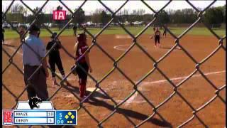 Madison Werner Closes the gap with a triple