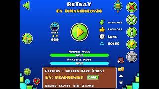 Retray | All Coins | Geometry Dash | Kanabie