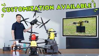 Introducing NAGA Series Folding Octocopter/Quadcopter Drone