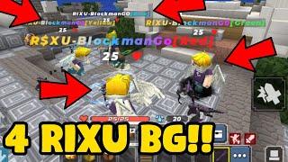 4 RIXU BG In Bedwars!!