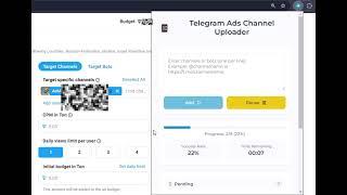 How to Bulk Upload Telegram Channels and Bots for Ads | Save Time with This Automation Tool