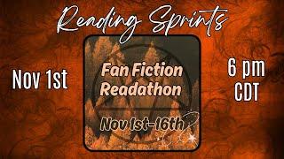 Reading Sprints | Fan Fiction Readathon 2024