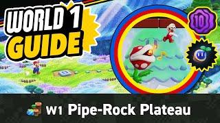 All Wonder Seeds & Purple Coins in World 1 (Super Mario Bros Wonder 100% Collectibles Guide)