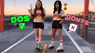 How to Rollerskate for Beginners: tips, dos and donts