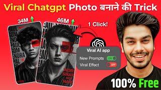 Black White Red Portrait Chatgpt Photo Editing New Trick? Trending Chatgpt Magzine Photo Prompts