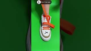 How to tie shoelaces? Shoe lacing styles #shorts #shoeslacestyles #tieshoelaces