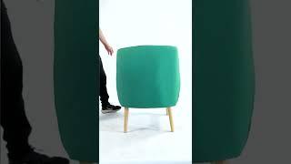 Mid-century modern accent chair, living room bedroom accent chair, easy to assemble