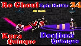 RC CODE | Kura Quinque vs Doujima Quinque | Amon's Battle EPIC FIGHT - |RO GHOUL|