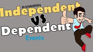 Statistics|Probability - 3 | Independent vs Dependent Events | Learnerea