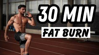 30 Min FAT BURN | No Equipment | Rowan Row