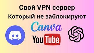 Личный VPN сервере в Европе! Который никогда не заблокируют.