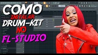 Como instalar drum kit no fl Studio