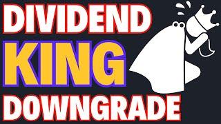 Dividend King Downgrade: Time To Sell?