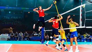 TOP 30 Attacks in 3rd Meter | Best Moments in Volleyball History (HD)