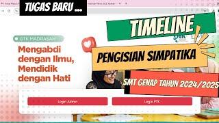 TIMELINE Pengerjaan SIMPATIKA semester genap TP 2024/2025