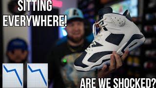 THE JORDAN 6 “OLYMPIC” IS SITTING ABSOLUTELY EVERYWHERE! ARE WE SHOCKED THOUGH?