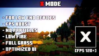 The Best PvP + FPS Boost Pack For MCPE 1.21