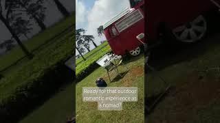 Picnic Moment in the Lush Green of Tigoni #remix #vanlife #kombinomad#outdoors #picnic