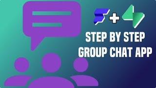 Step By Step Beginner Flutterflow Tutorial (Create a Simple Group Chat App)