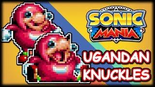 Ugandan Knuckles Travels Through Da Classic Wae - Sonic Mania Mod Showcase