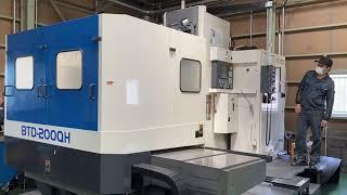 Toshiba BTD-200QH 4.3" CNC Table Type Horizontal Boring Mill