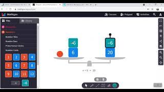 Representing Equations Using Mathigon's Polypad