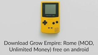 Download Grow Empire: Rome (MOD, Unlimited Money) free on android