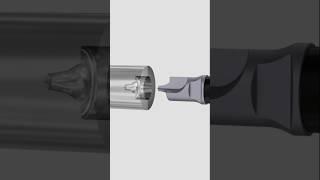 Industries - Turbo Impeller Shaft - Center hole drilling with a form drill head