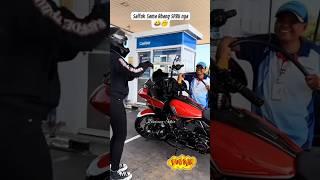 Pegawai SPBU gokil