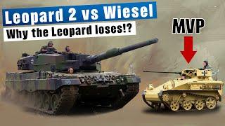 Leopard 2 vs Wiesel: David vs Goliath?