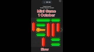 Mini Game Today 1 October Hamster Kombat How To Solve Mini Game Puzzle in Hamster Kombat () SOLVED