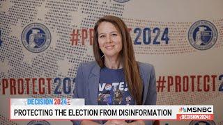 Dir. Easterly Discusses Election Security on MSNBC