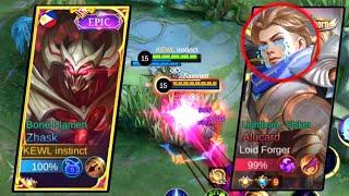 ZHASK VS TOP GLOBAL SUPREME ALUCARD | ZHASK BEST BUILD TO COUNTER PRO ALUCARD IN RANKED | ZHASK MLBB