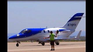 HondaJet - Approach, Landing and Arrival - Rocky Mountain Metro Airport