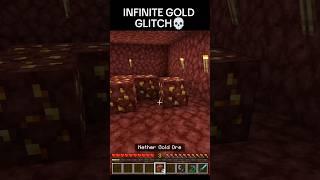 INFINITE GOLD GLITCH #minecraft #minecraftmeme