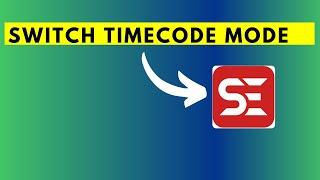 How to Switch or Change the Time Code Mode in Subtitle Edit From Milliseconds to Frames