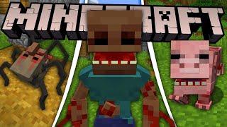 The Most TERRIFYING Minecraft Mod You Will Ever See.. Scape and Run: Parasites Mod