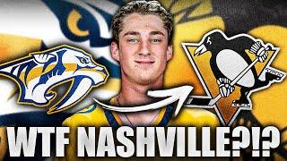 KYLE DUBAS JUST ROBBED THE NASHVILLE PREDATORS: HUGE TRADE WIN FOR THE PENGUINS (Philip Tomasino)