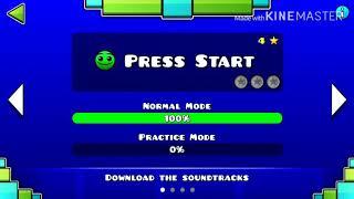 Geometry dash: Subzero Level 1: PRESS START