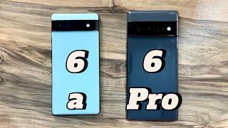 Google Pixel 6a vs Google Pixel 6 Pro in 2024