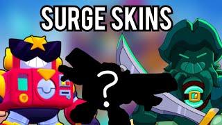 TOP 10 SURGE SKINS FROM SUPERCELL MAKE