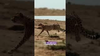 The cheetah vs wildebeest #cheetah #wildebeest #shorts #wildlife #animals #species