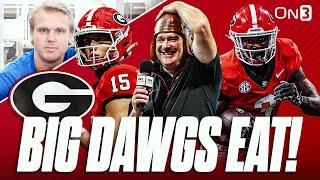 Georgia Bulldogs SMASH Clemson | Kirby Smart, Carson Beck ADJUST In 2nd Half, How GOOD Is UGA?