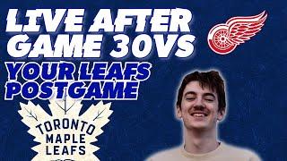 Maple Leafs vs Red Wings Post Game | Dec 14, 2024 | Game Over Toronto