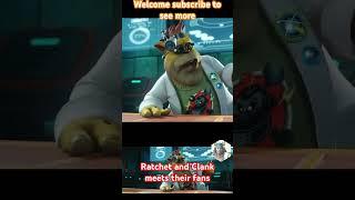 Ratchet and clank big adventure to meet big Al for the first time #ratchetandclank #shorts #gaming