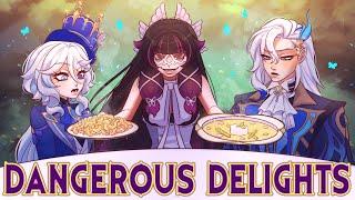 COLUMBINA ‘DAMSELETTE’ SONG - Dangerous Delights | Genshin Impact Animatic |【Song By MilkyyMelodies】