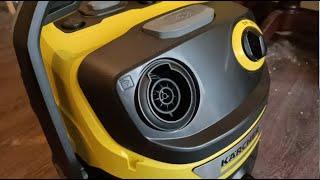 Строительный пылесос KARCHER.  Помощник в ремонте и на даче!