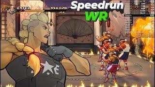 Streets Of Rage 4 Estel Mania+ Speedrun World Record 44:15 - V08